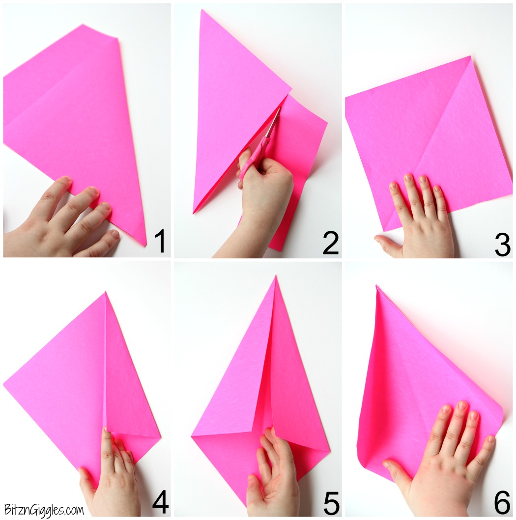 Slinky Fish Craft - All you need is construction paper, scissors and glue stick for this fun and colorful kids craft! The slinky "cut" makes the fish flexible almost like it's swimming!