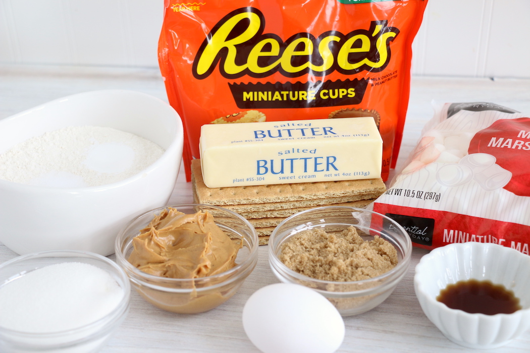 s'mores bar ingredients