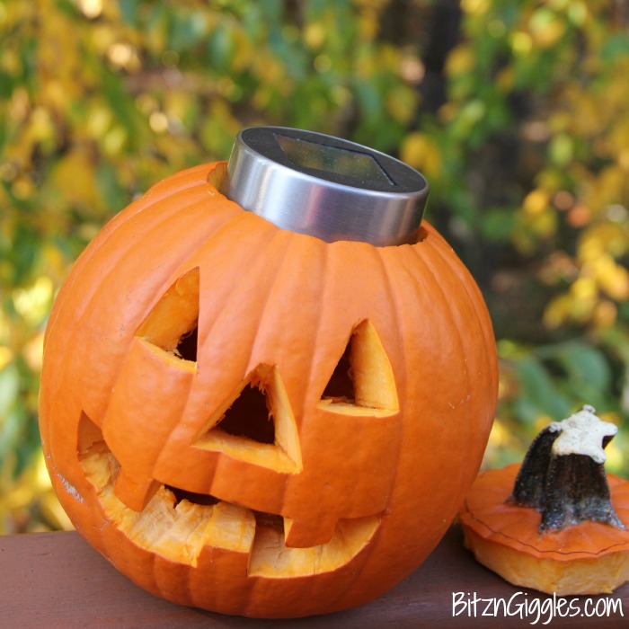 Solar Light Pumpkin
