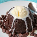 Ultimate Brownie in a Mug - This decadent, five-ingredient rich and fudgy brownie is made in the microwave and ready to enjoy in minutes!