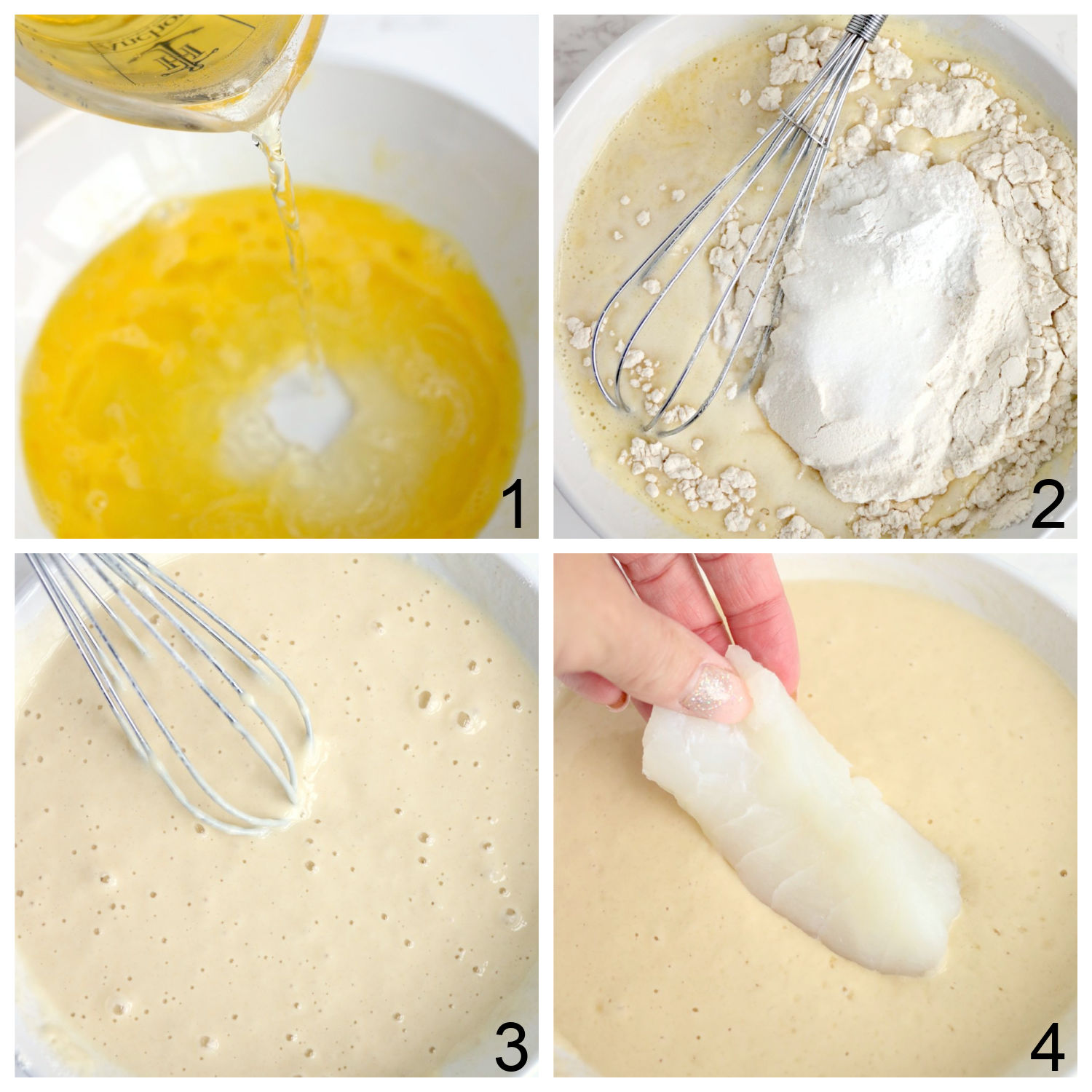 steps for making beer battered fish