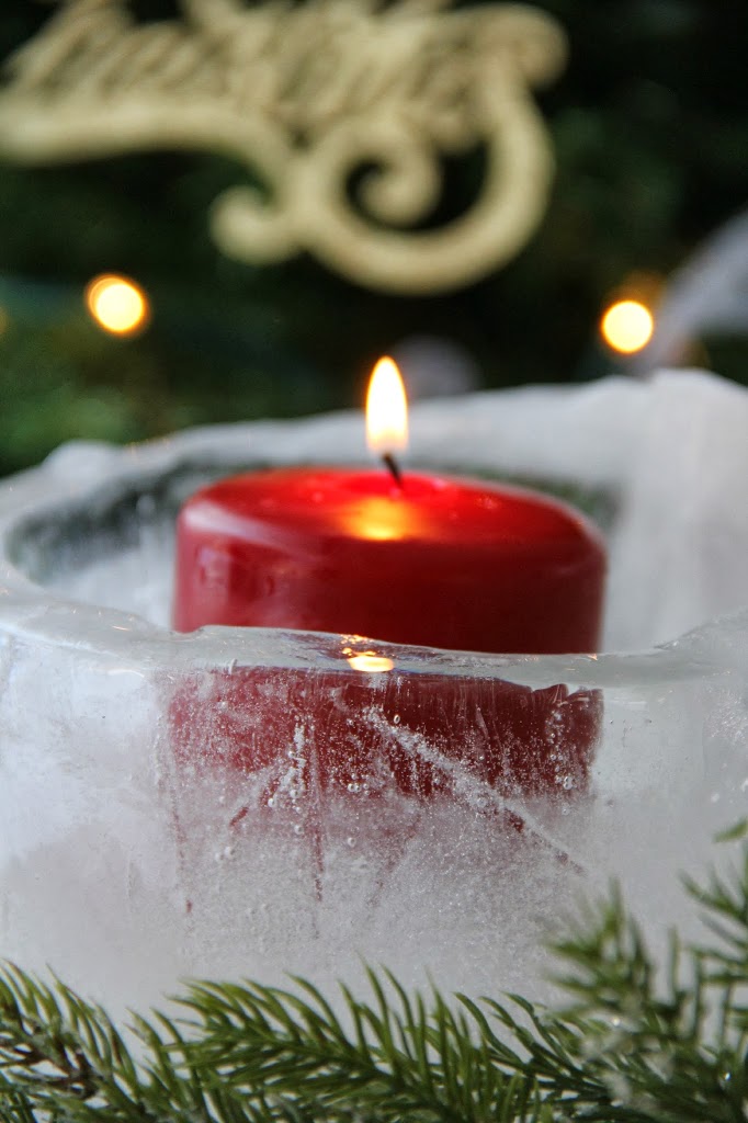 Christmas Ice Luminary