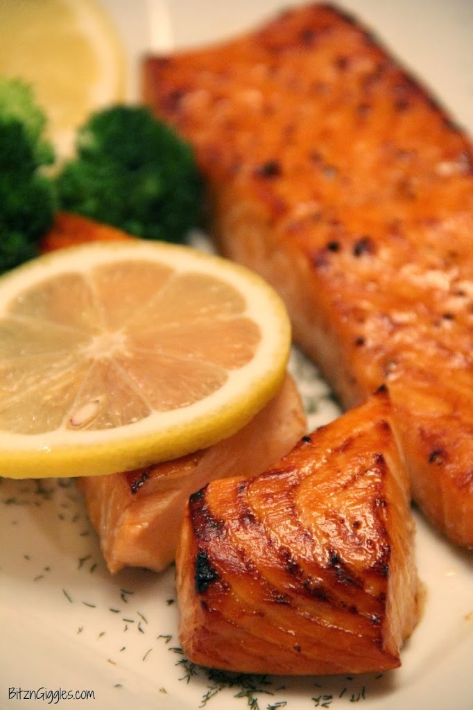 Brown Sugar Salmon - Bitz & Giggles